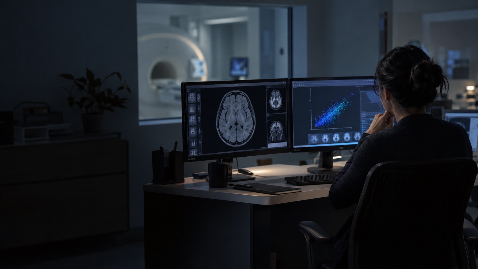 Illustrative clinical machine-learning workstation